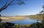 beach at mallacoota victoria australia