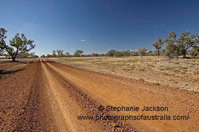 australian outback road