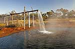 artesian bore in outback australia