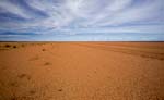 australian outback landscape fogartys claypan near oodnadatta northern south australia