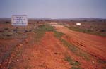 australian outback road and speed camera sign nsw
