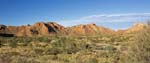 hills crater at gosse bluff central australia outback landscape panoramic view