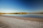 lake crozier in murray sunset national park outback victoria australia