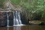 waterfall at conjola national park nsw australia