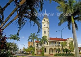 Historic post office building in the Queensland city of Bundaberg
