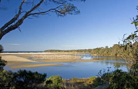 Coast and beaches at Mallacoota, Victoria