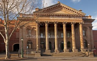 The Capital Theatre, formerly the Masonic Hall, in the Victorian city of Bendigo.
